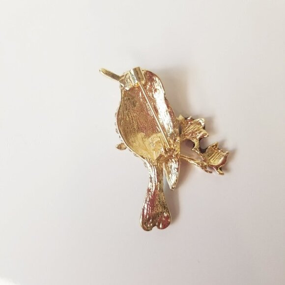 Brooch Hummingbird Rhinestone Pin 🌺 - Picture 6 of 6
